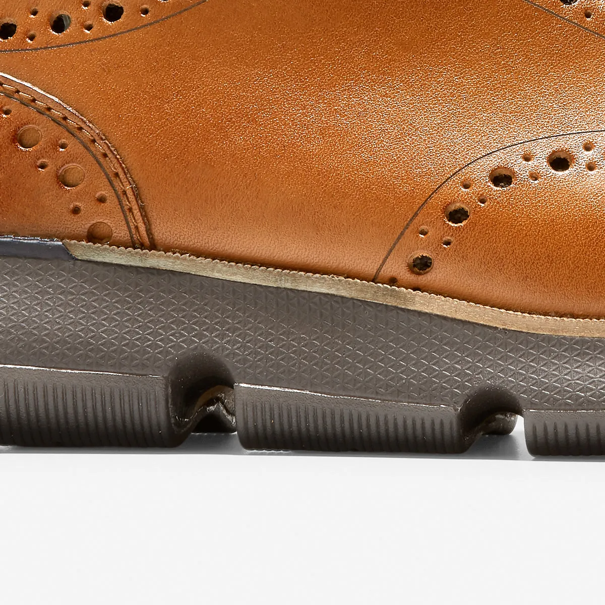 Мужские 4.ZERØGRAND Wingtip Oxfords