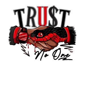 Air Jordan 1 Satin Bred Collection (TRUST NO ONE)