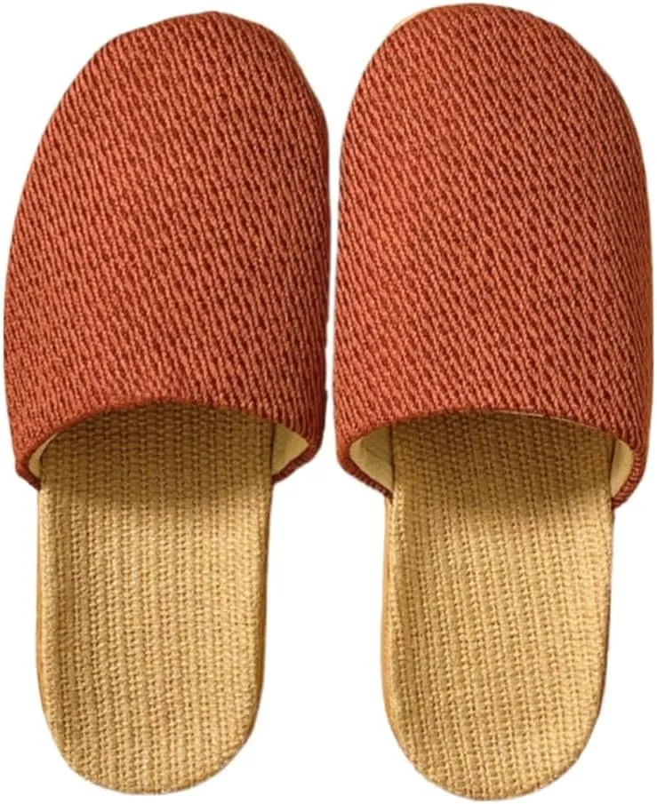 Bamboo Slippers Sandals for Women Tatami Straw Rattan Woven Grass Japanese Slides Wooden Zori Beach Travel Hawaiian Summer Indoor House Boho Standing All Day Comfortable Walking Causal Non Slip