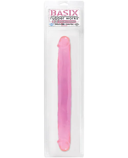 Basix 12" Jelly Double Dong