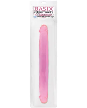 Basix 12" Jelly Double Dong