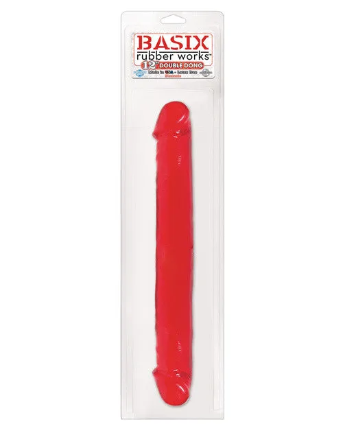 Basix 12" Jelly Double Dong