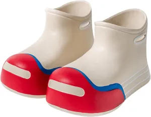 Big Kids Children Boys Girls Cute Colorful Rain Boots Portable Comfortable Anti Slip Rainy Day Girls Size 13 Dress Shoes
