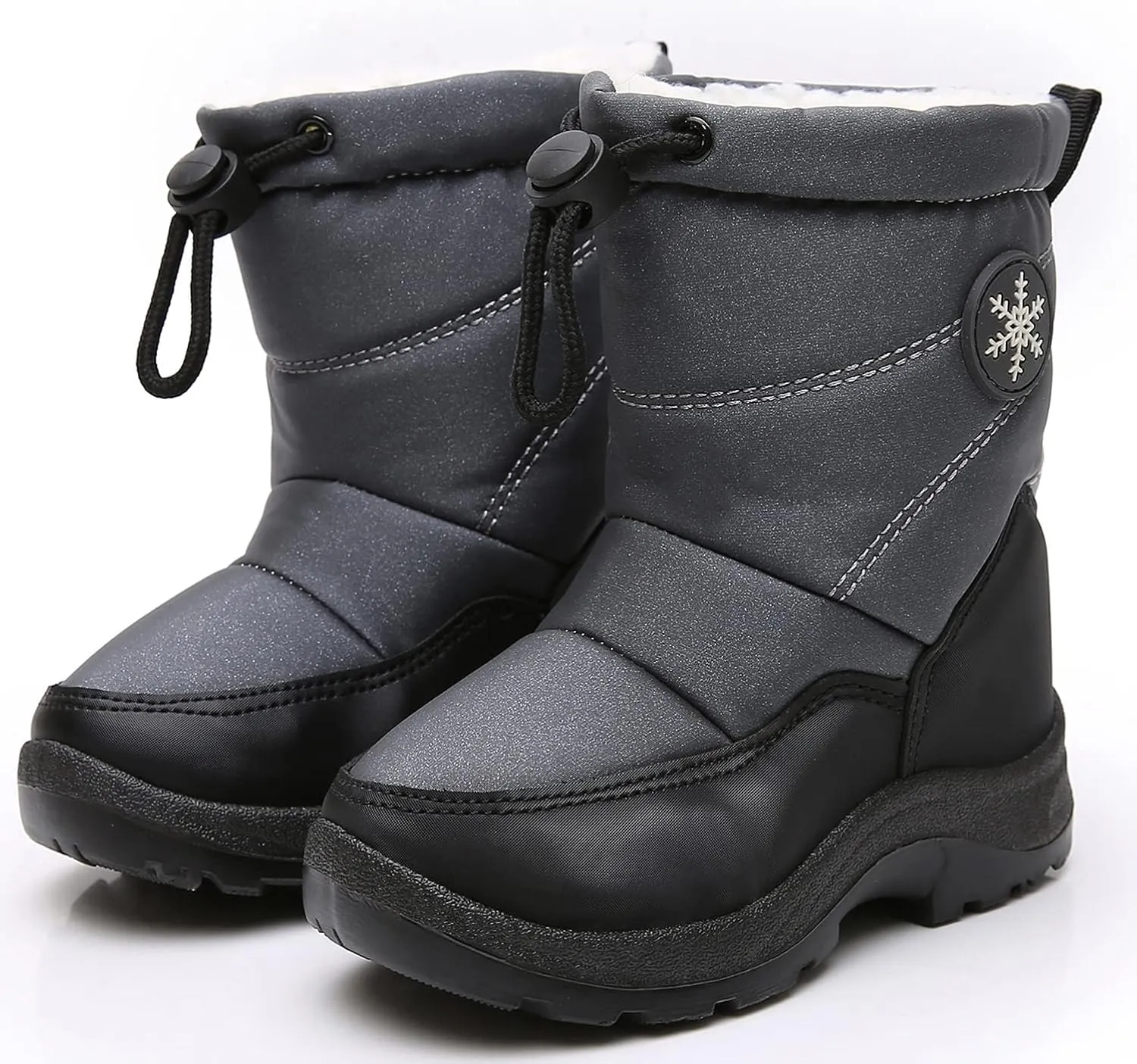 Blikcon Boys Snow Boots Outdoor Cold Weather Winter Boots (Toddler/Little Kid)