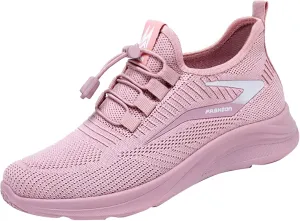 Cathalem Pink Solid Running Slip On Sneakers Slip Ins Shoes Mens Hands Free Orthopedic Walking Shoes for Men