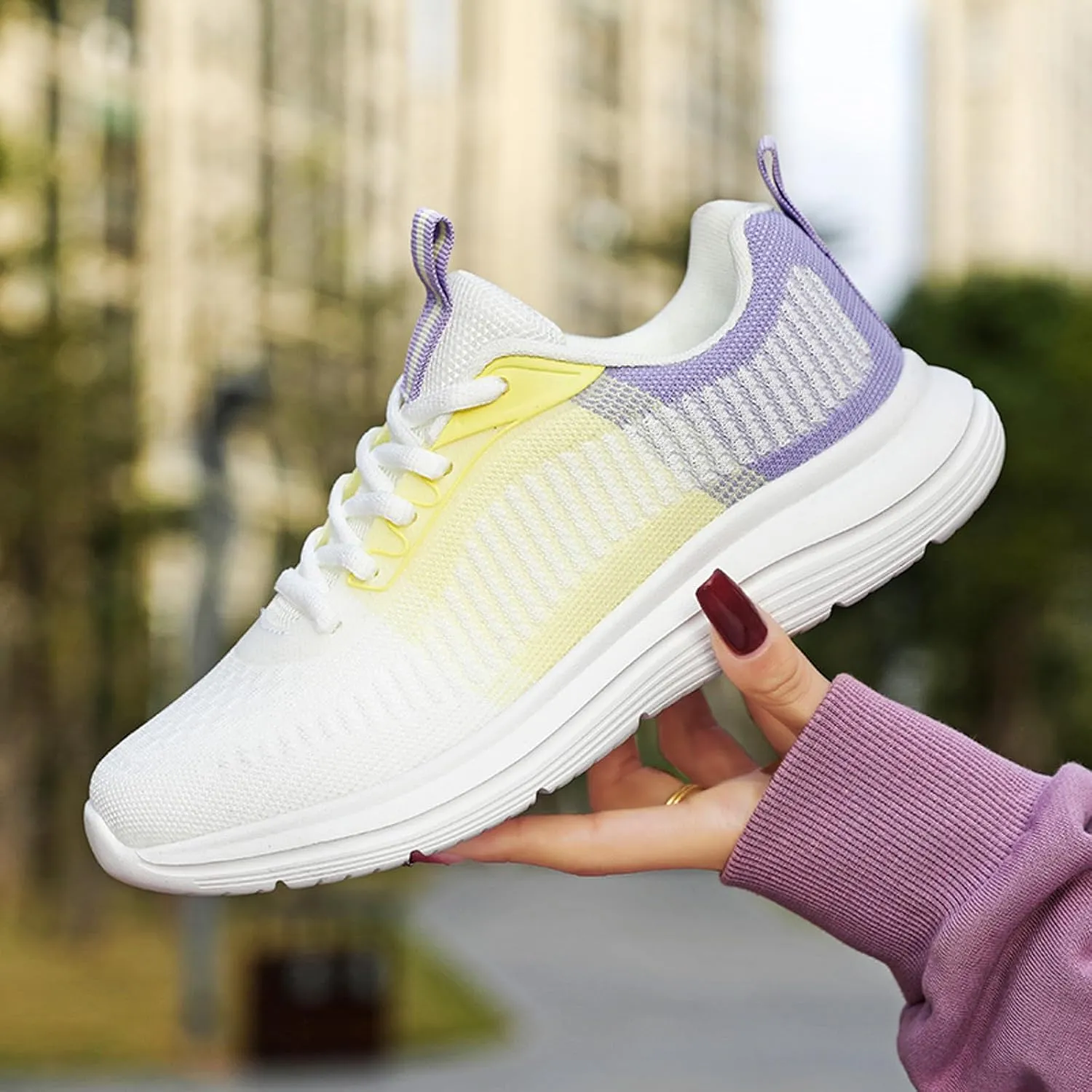 Classic Athletic Skateboard Sneakers for Women Non Slip Athletic Fashion Casual Sneakers Business Office Shoe