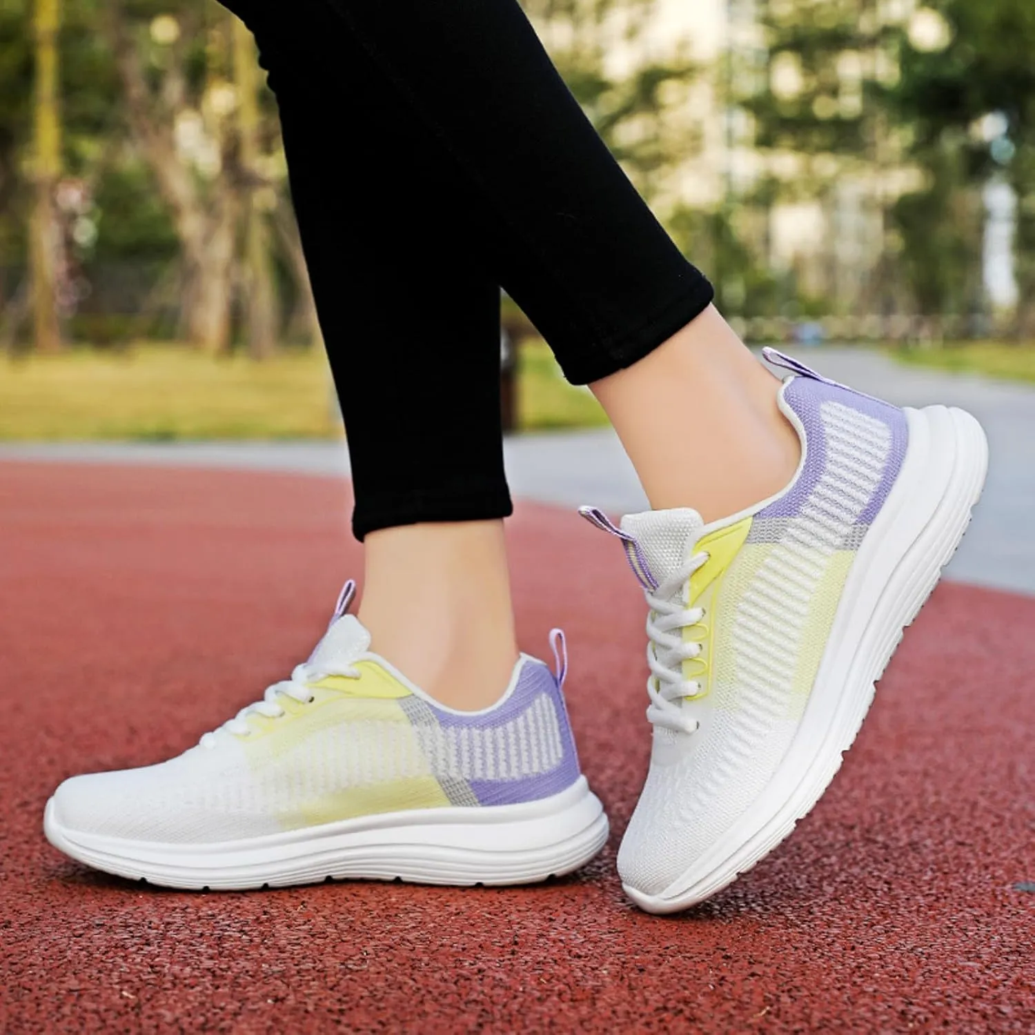 Classic Athletic Skateboard Sneakers for Women Non Slip Athletic Fashion Casual Sneakers Business Office Shoe