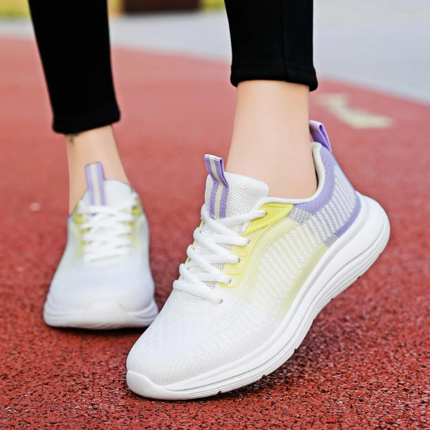Classic Athletic Skateboard Sneakers for Women Non Slip Athletic Fashion Casual Sneakers Business Office Shoe