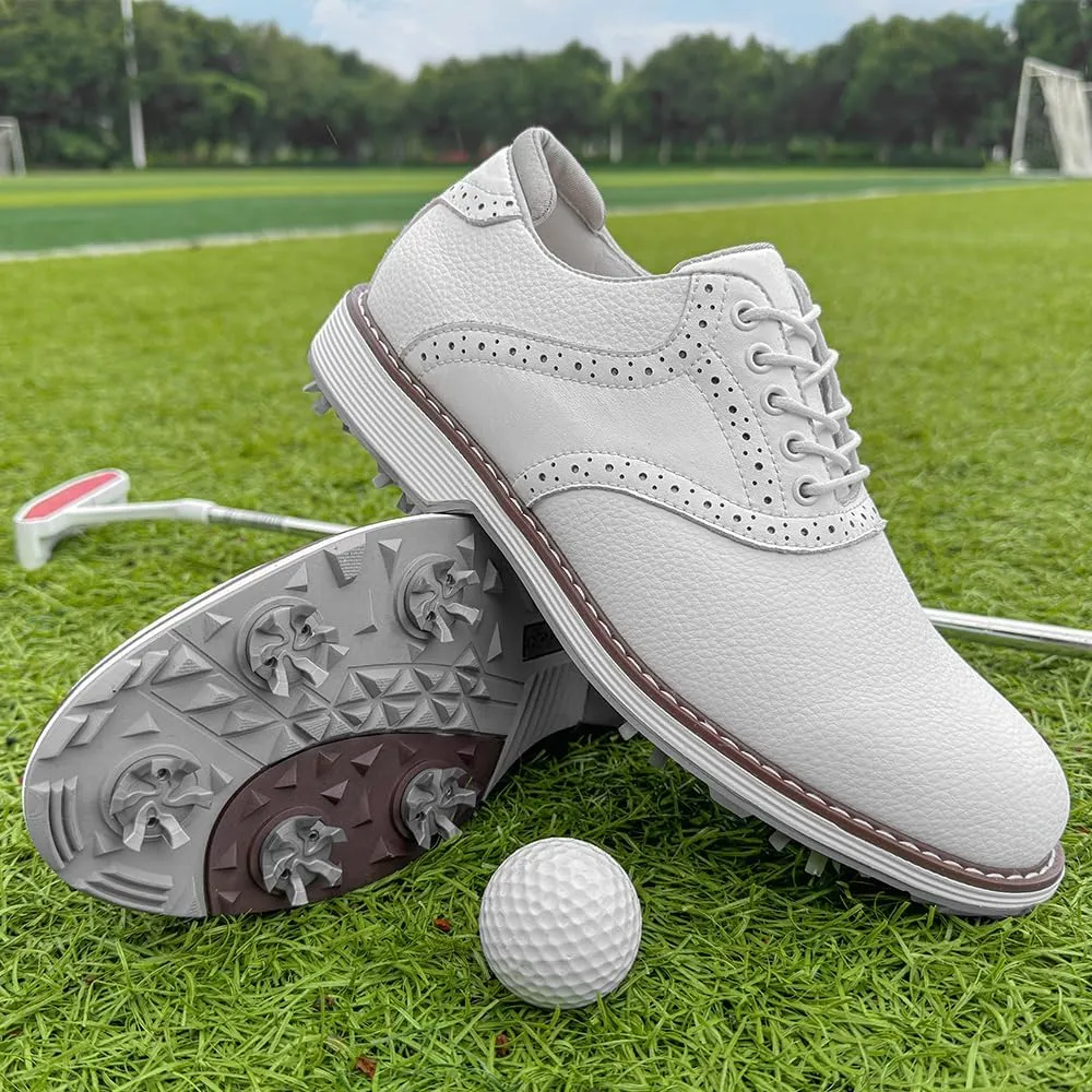 Classic Men's Golfing Shoes Professional Outdoor Golf Sport Sneakers for Golfing