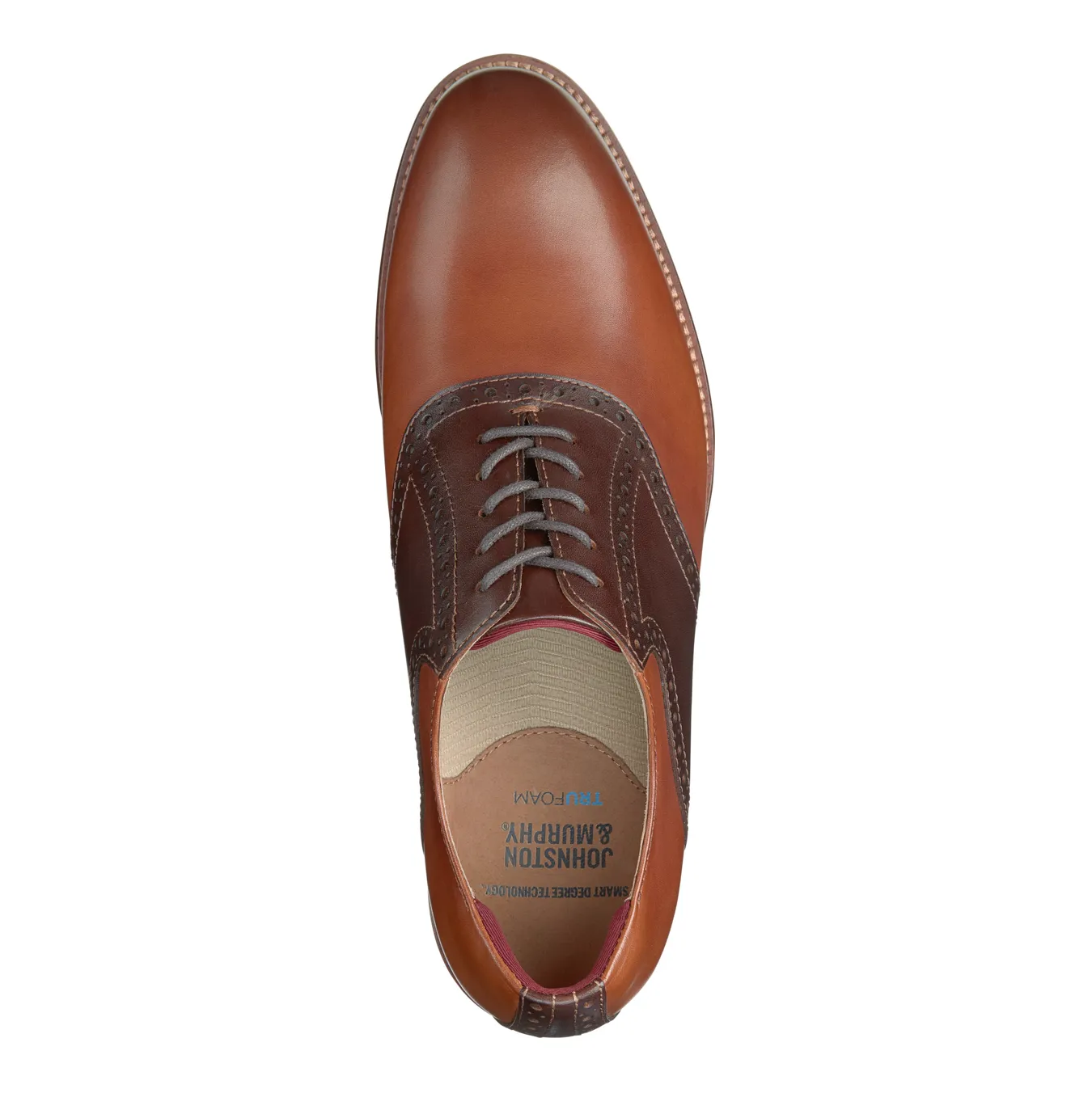 Conrad Tan/Mohogany Full Grain Dress Shoe