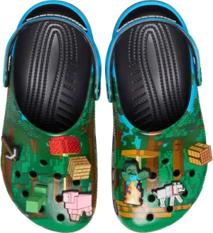 Crocs Unisex-Adult Classic Minecraft Clogs