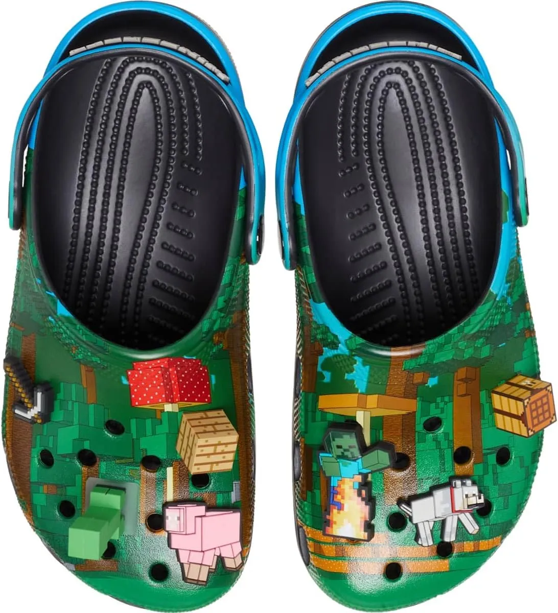 Crocs Unisex-Adult Classic Minecraft Clogs