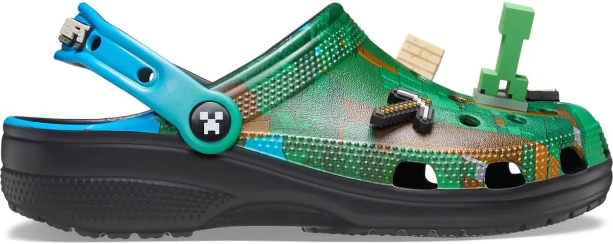 Crocs Unisex-Adult Classic Minecraft Clogs
