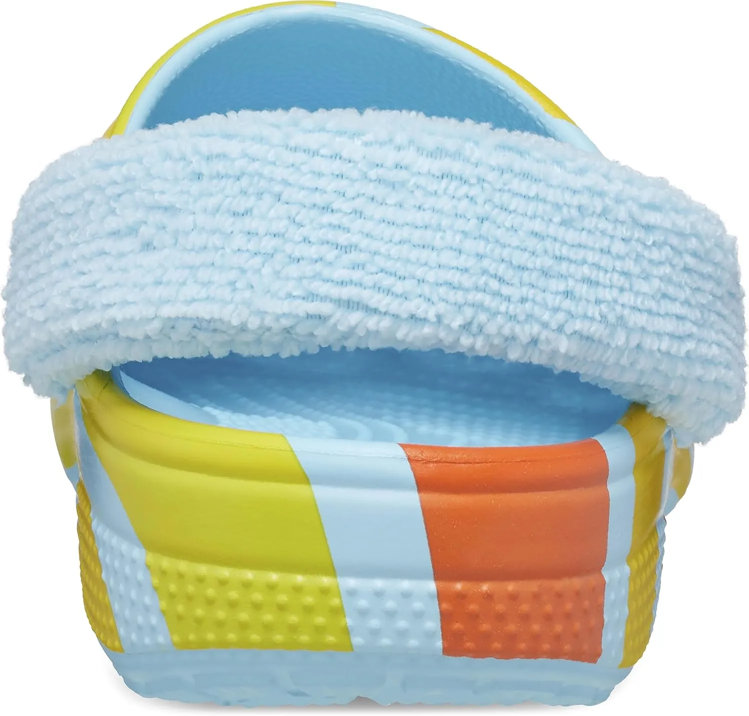 Crocs Unisex-Child Classic Graphic Clog with Terry Cloth Backstrap