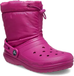 Crocs Unisex-Child Classic Lined Neo Puff Boot Snow