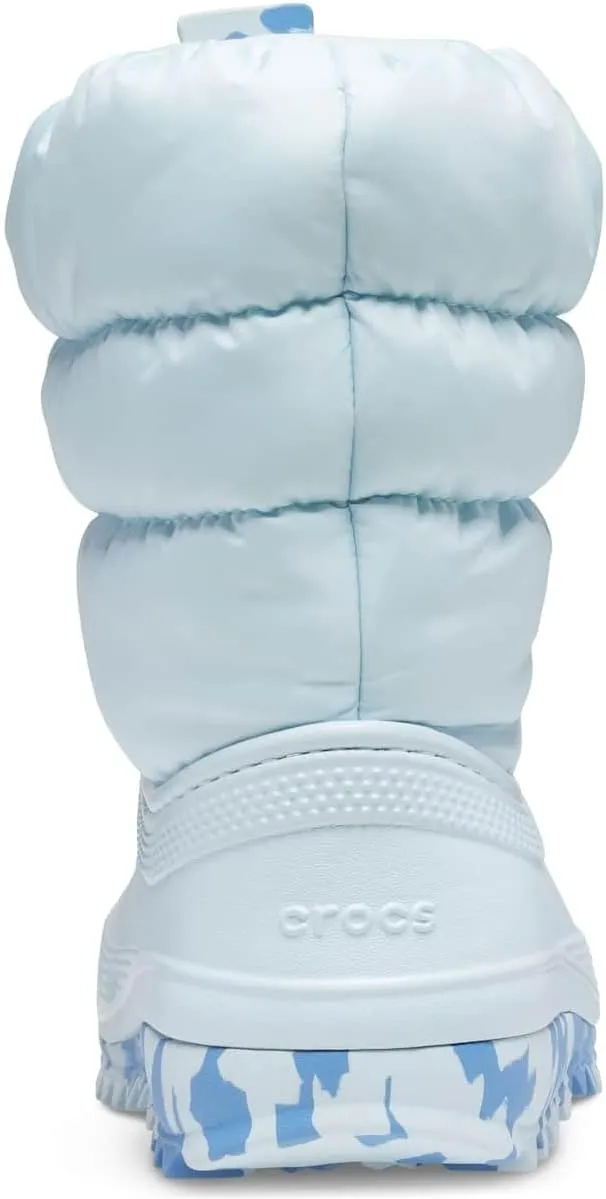 Crocs Unisex-Child Classic Lined Neo Puff Boot Snow