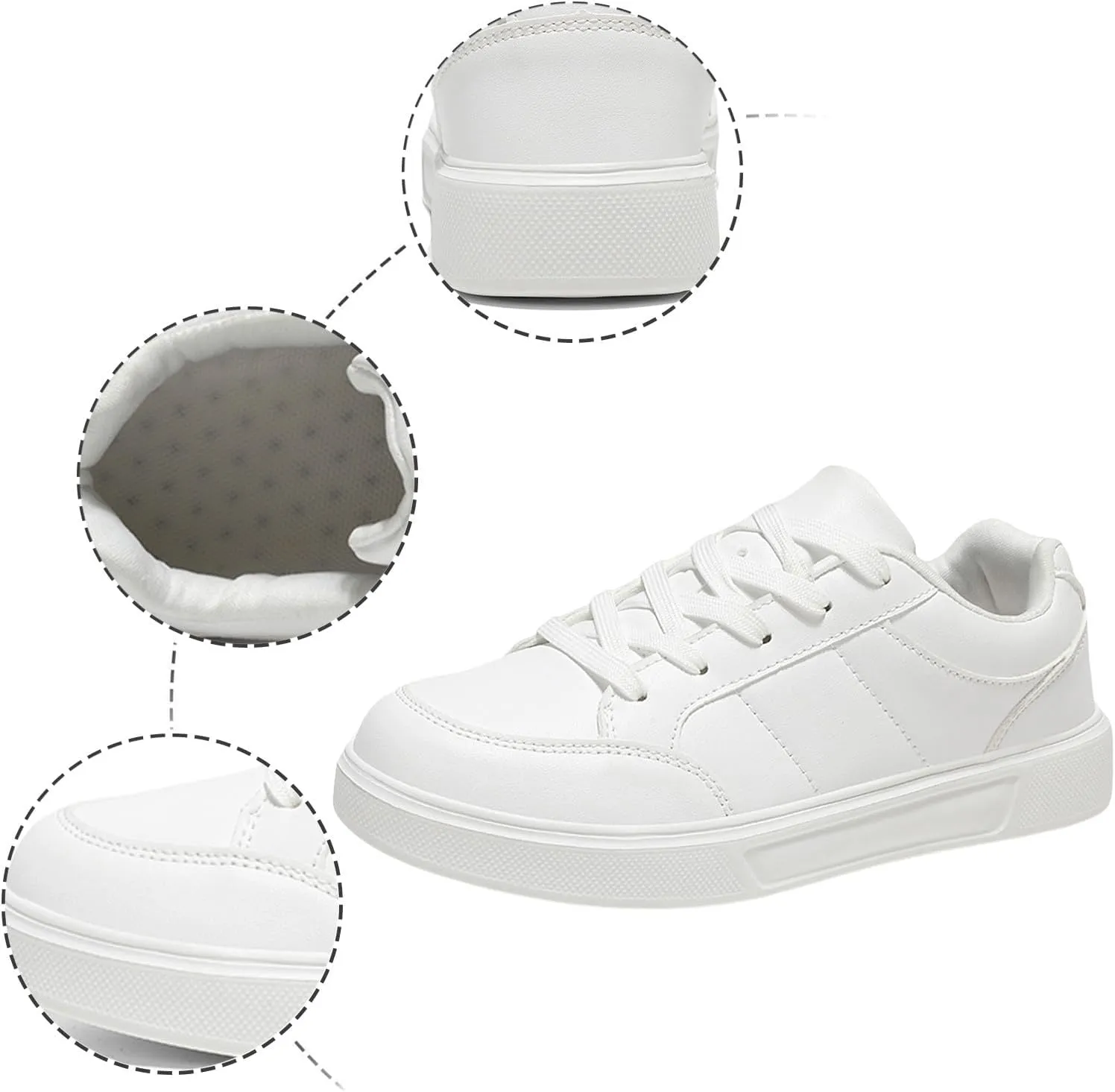 Cushion Comfortable Running Tennis Shoes for Women Casual Lace Up Non Slip Walking Shoes Mesh Orthopedic Shoe