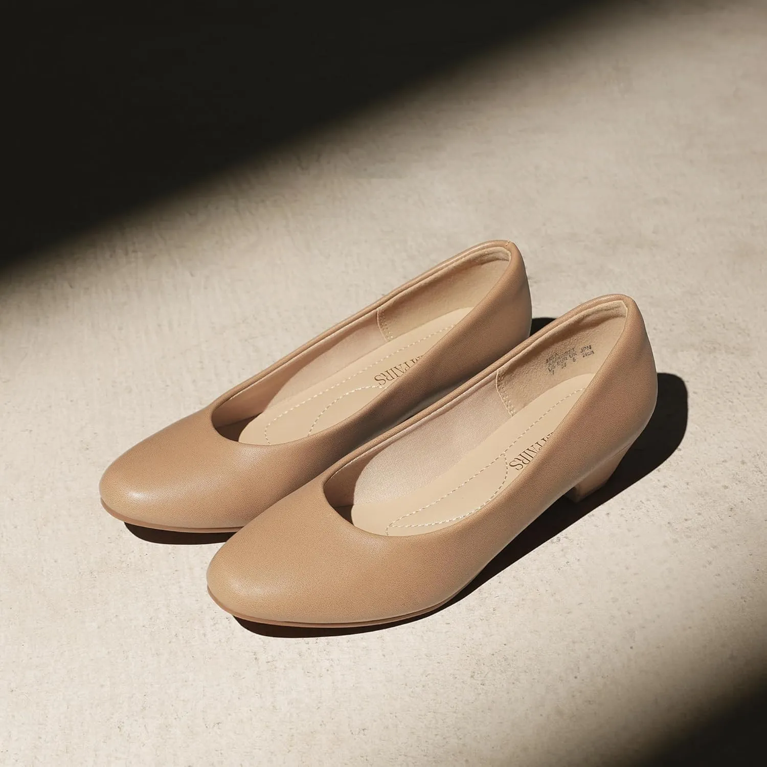 DREAM PAIRS Women's Closed Toe Dress Pumps Shoes