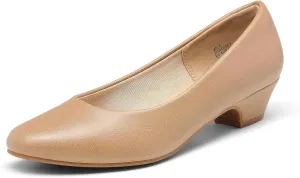DREAM PAIRS Women's Closed Toe Dress Pumps Shoes