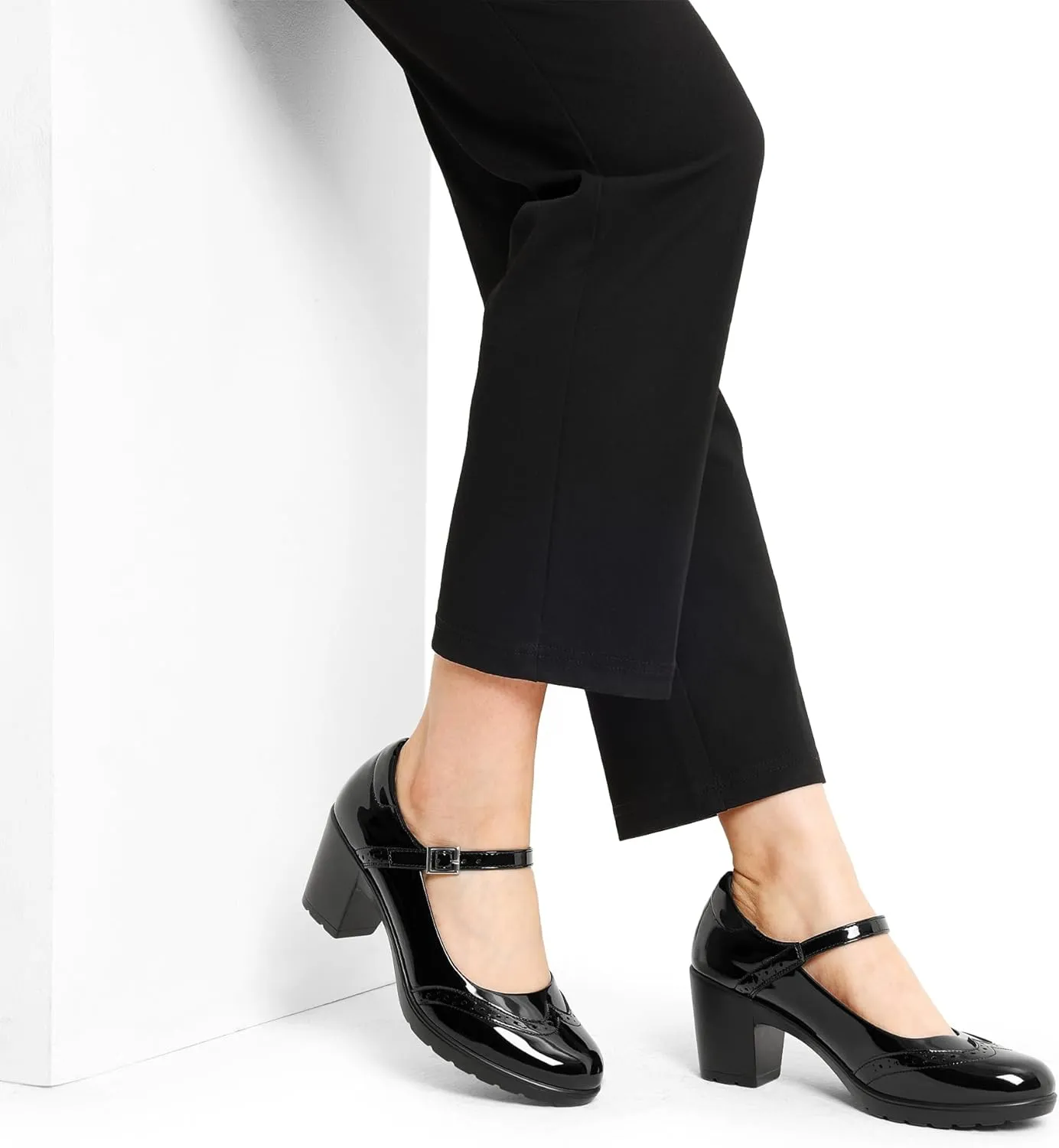 DREAM PAIRS Women's Oxfords Mary Jane Dress Shoes Heels for Women