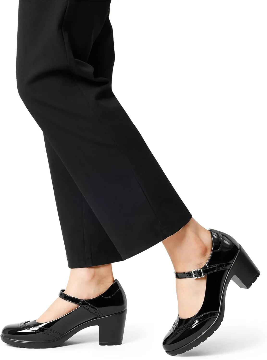 DREAM PAIRS Women's Oxfords Mary Jane Dress Shoes Heels for Women