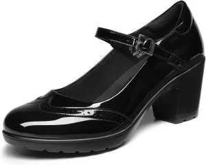 DREAM PAIRS Women's Oxfords Mary Jane Dress Shoes Heels for Women