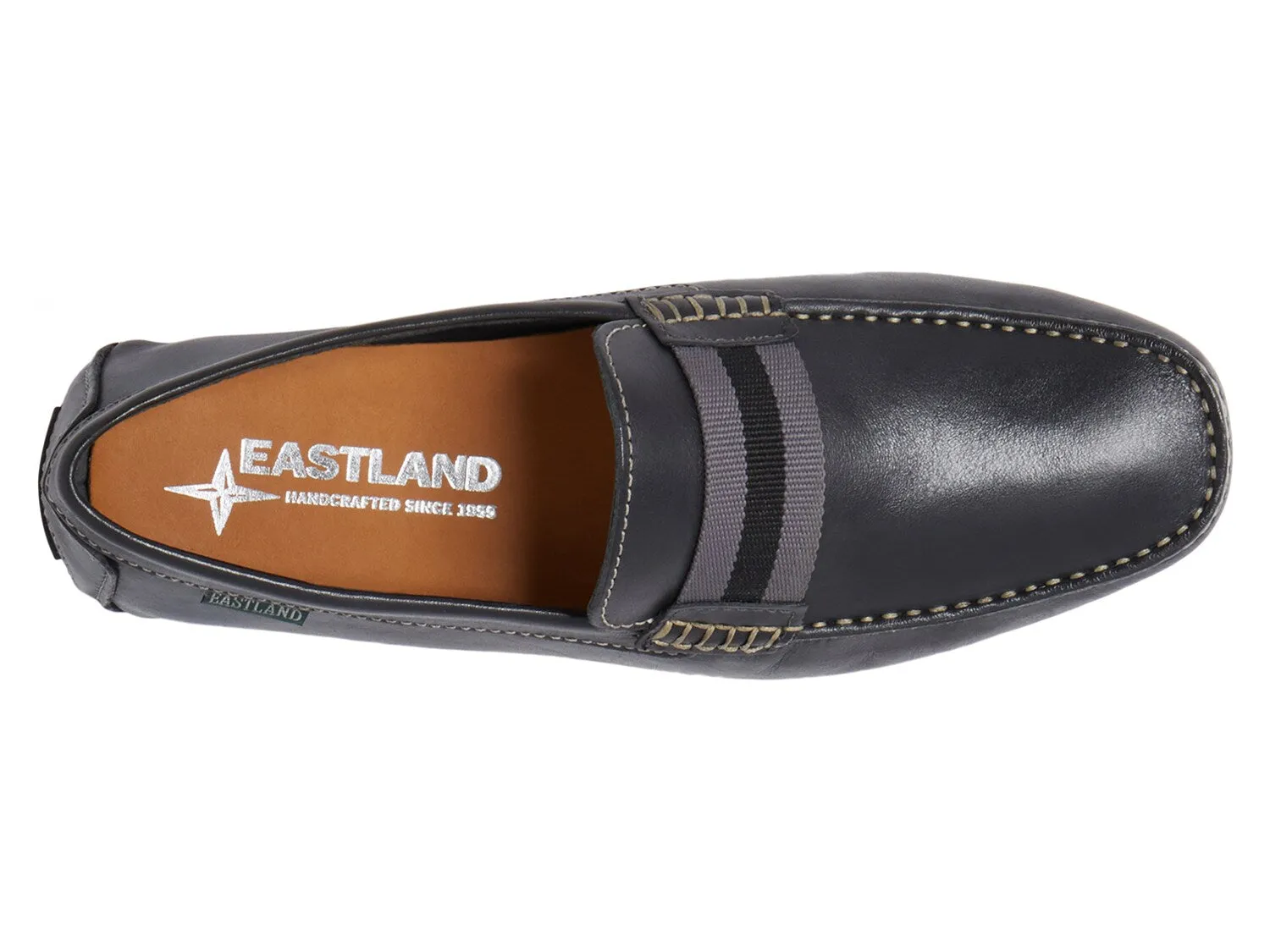 Eastland Whitman moccasins, black