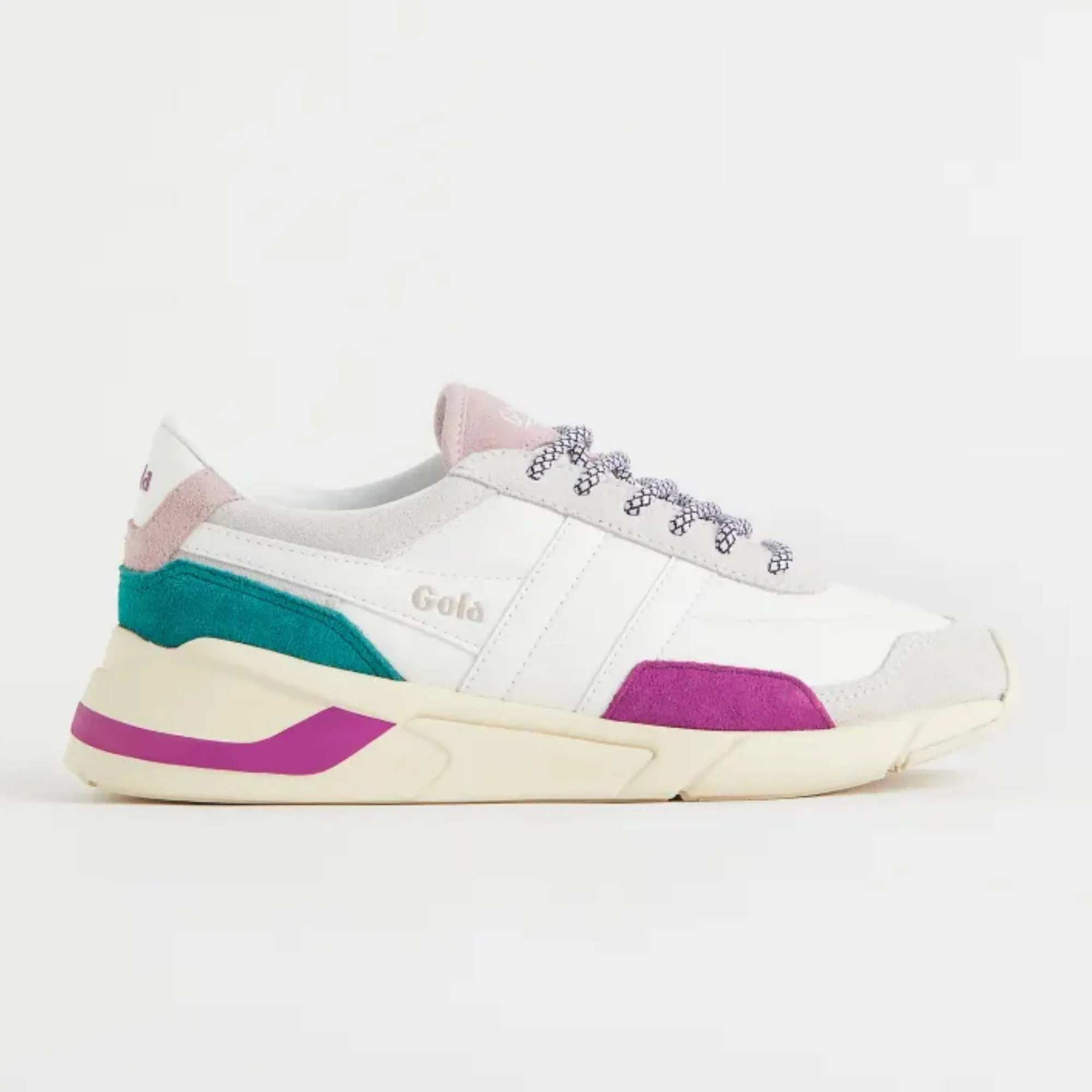 Eclipse Trident Sneaker (White   Foxglove   Chalk Pink)