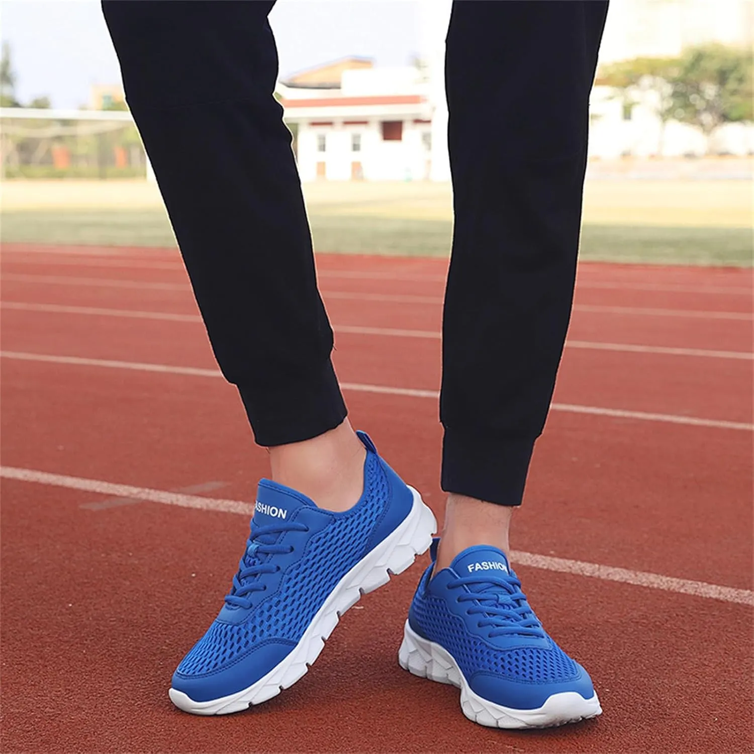 Fashion Orthopedic Sneakers for Men Breathable Mesh Comfortable Tennis Shoe Men's Classic Casual Walking Shoes