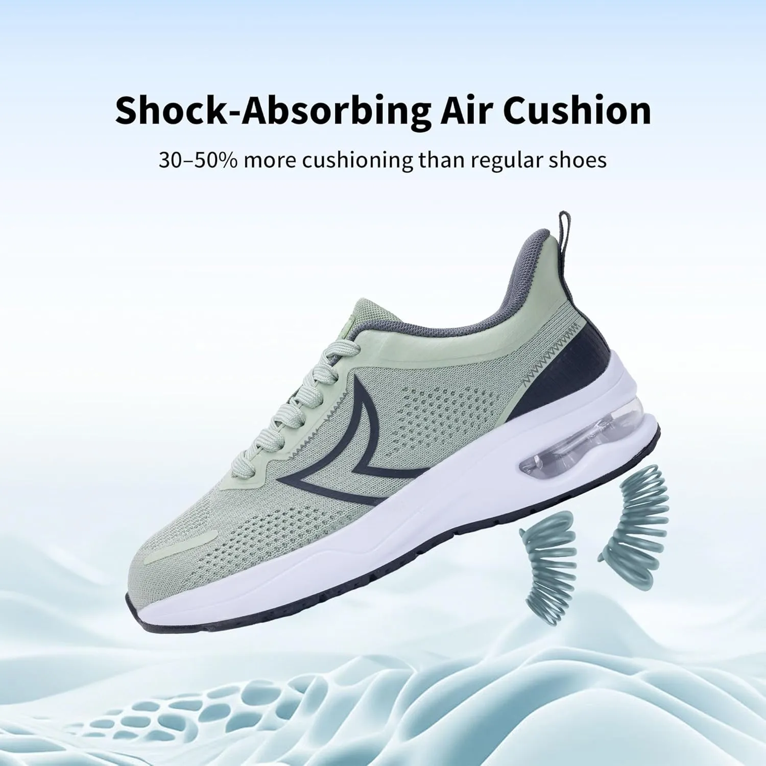 GOOBON Wide Toe Box Running Shoes Women Air Walking Sneakers Wide Width Tennis Athletic Shoes