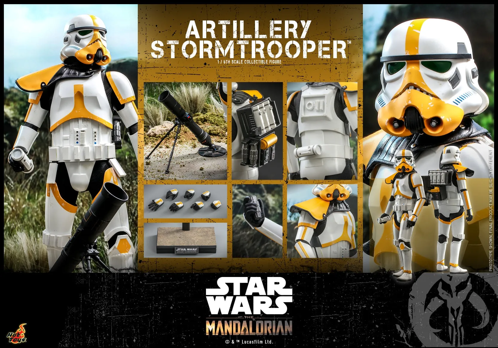 Hot Toys - TMS047 - Star Wars: The Mandalorian - 1/6th scale Artillery Stormtrooper Collectible Figure