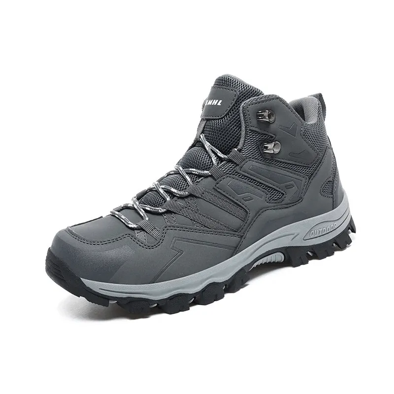 Insulated Unisex Leather Hiking Boots With Cushioning - SF1634