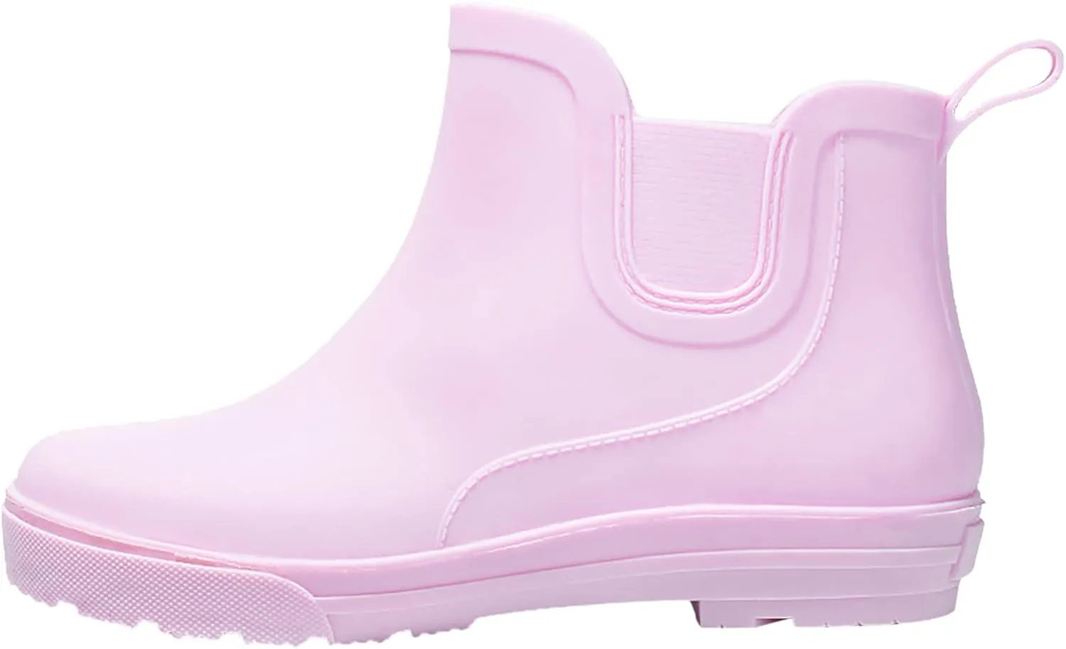 IWIHMIV Rubber Rain Boots Women Ankle Rain Boots for Women Comfort Waterproof Rain Boots Short Rainboots Shoes Lightweight Outdoor Boots