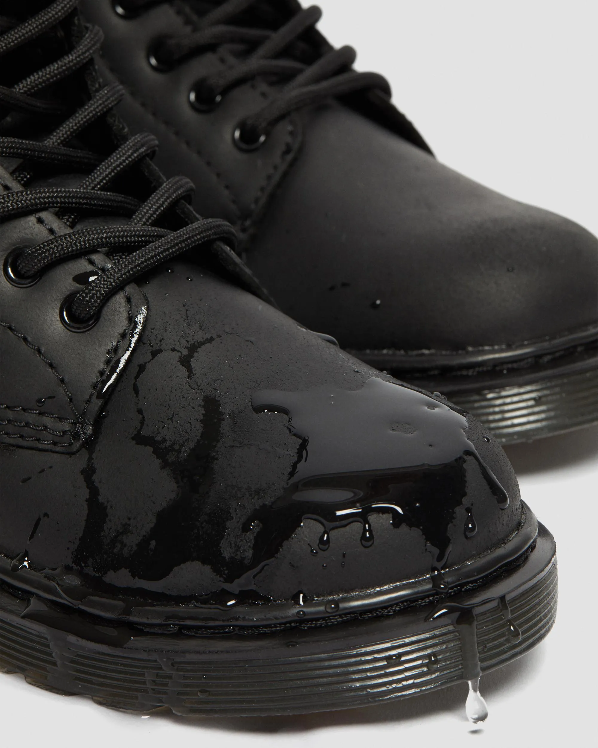 Junior 1460 boots lined with faux fur Dr. Martens
