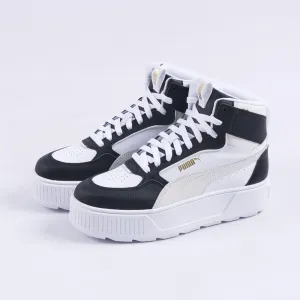 Karmen Rebelle Mid Sneakers (Black/White)