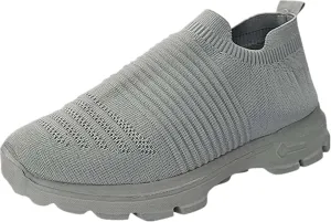 Ladmiple Sneakers For Women Black Slip On Womens Sneakers Slip On Walking Shoes Breathable Running Shoes Lightweight Mesh Gym Shoes Non Slip Workout Sneakers Shoes