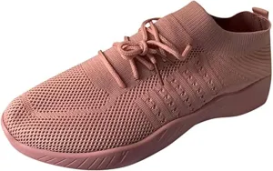 Ladmiple Walking Shoes Women Slip On Lightweight Sock Sneakers Non Slip Comfortable Casual Fashion Running Tennis Shoes