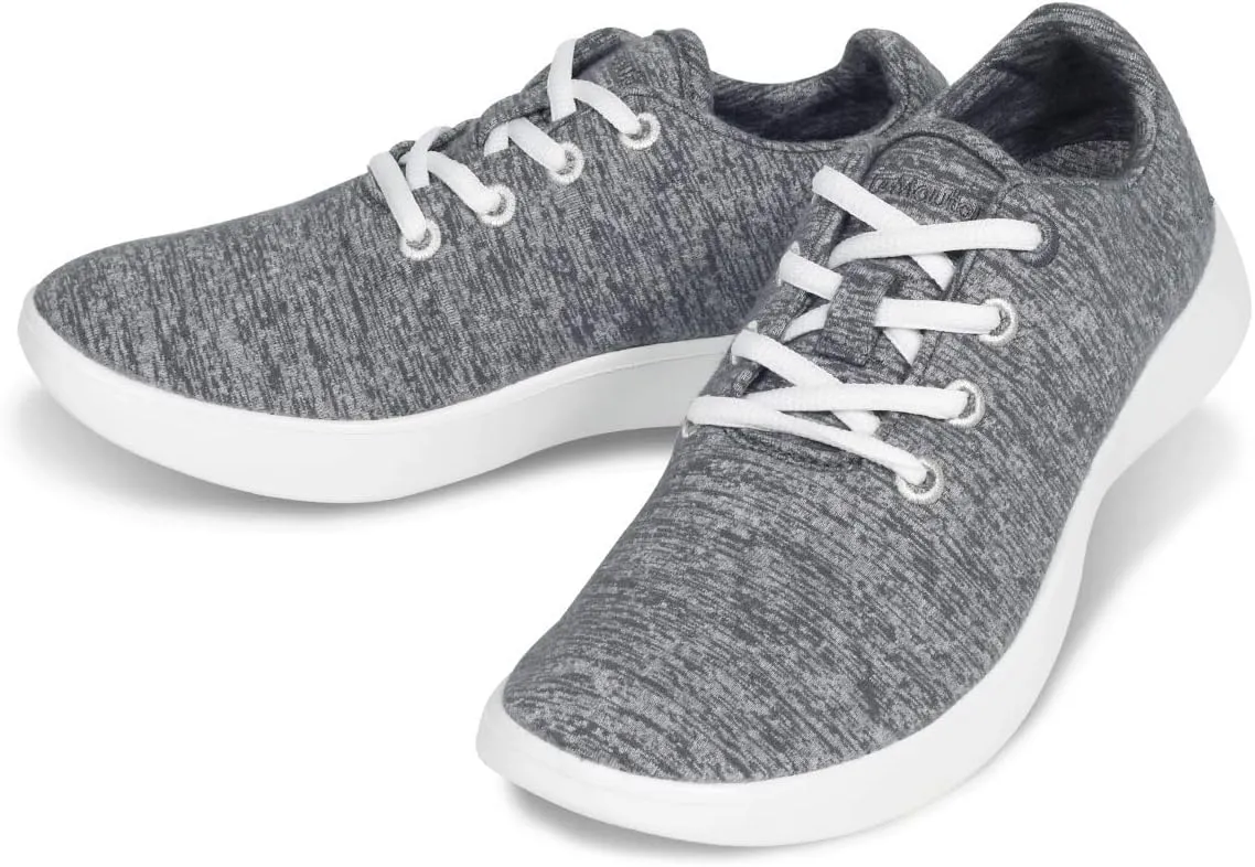 LeMouton Classic Women's Wool Shoe | Comfortable Lightweight | Walking Lace Up Sneaker