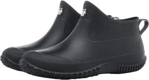 Men's And Women's Outdoor Waterproof Anti Slip Rain Boots Fashionable Short Rain Boots Garden Shoes Ankle Boots