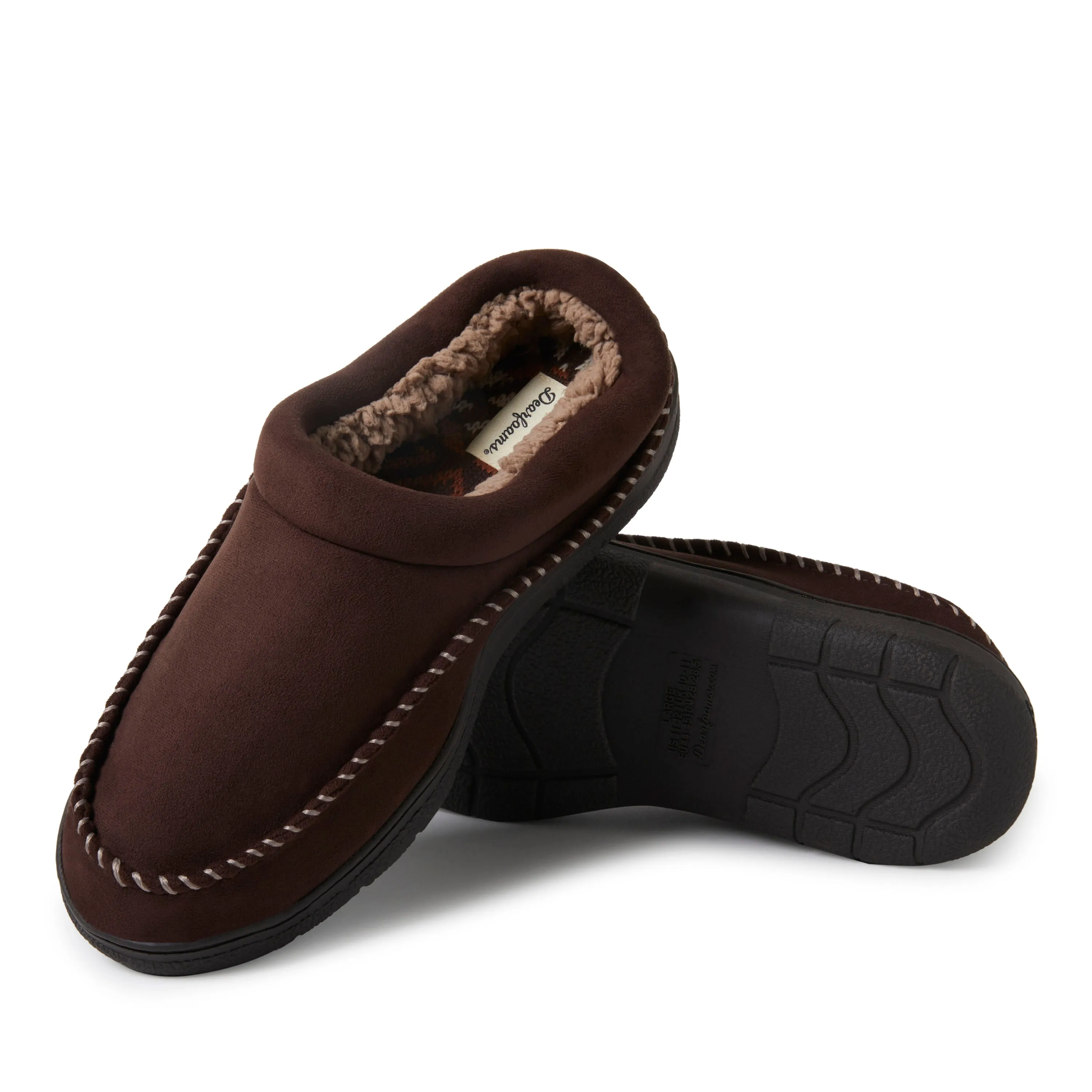 Men's Thompson Microsuede Clog Slipper