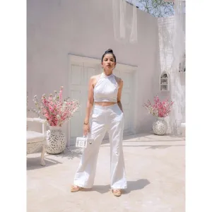 MONK & MEI Nazm Pants- White