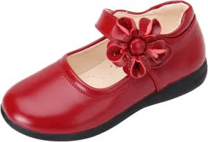 Newborn Shoes for Girls,Children Baby Girls Leather Flower Princess Shoes Soft Dance Shoes Kids Shoes