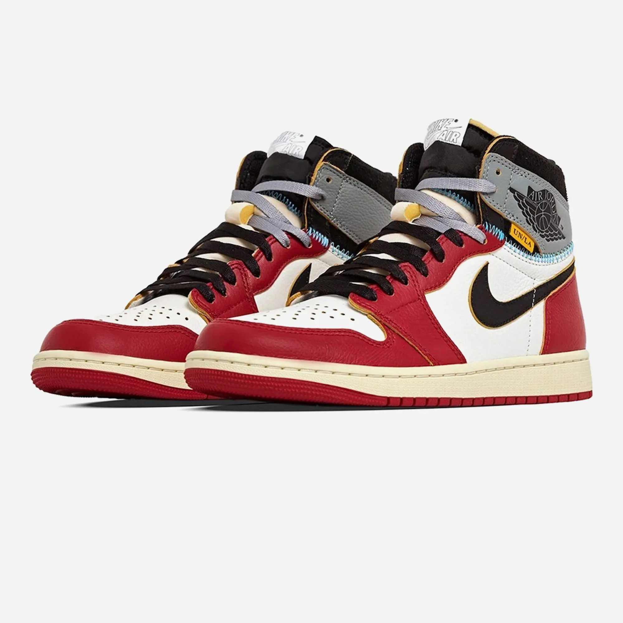 NIKE Jordan 1 Retro High OG SP Union LA Chicago Shadow RED