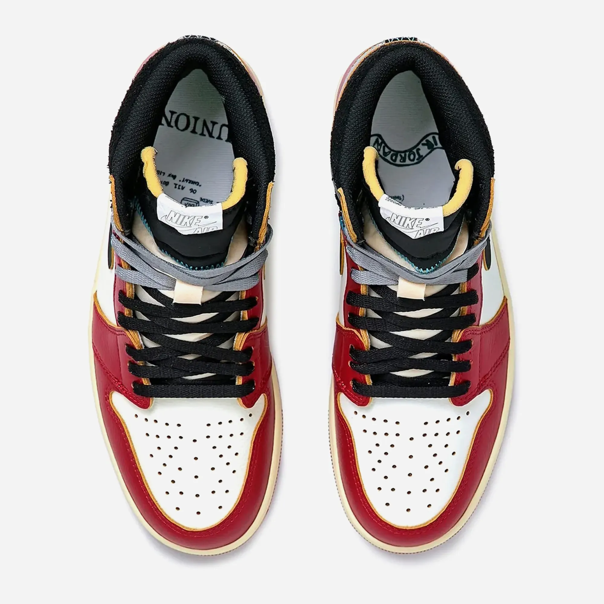 NIKE Jordan 1 Retro High OG SP Union LA Chicago Shadow RED