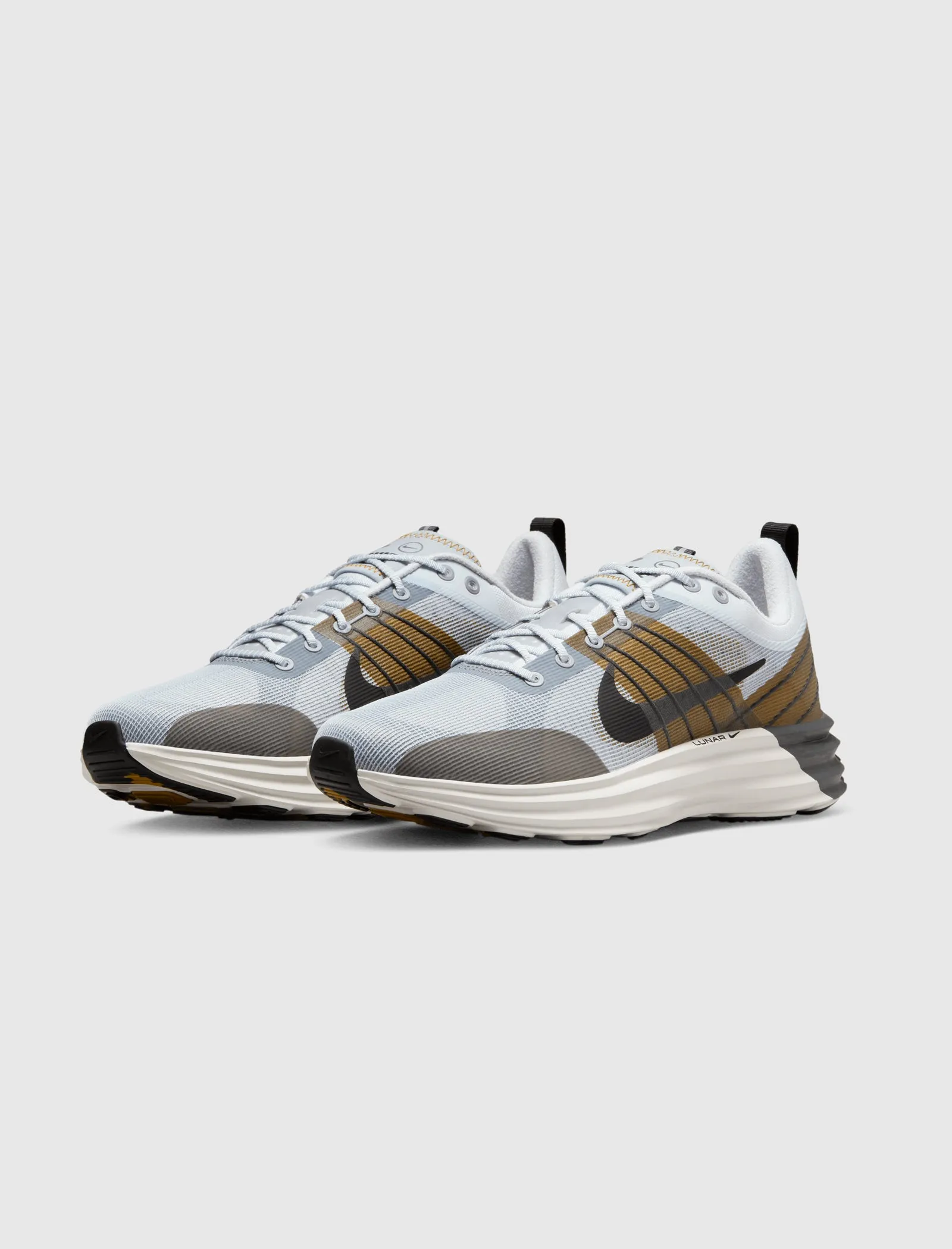 NIKE LUNAR ROAM PURE PLATINUM/BLACK-WOLF GREY