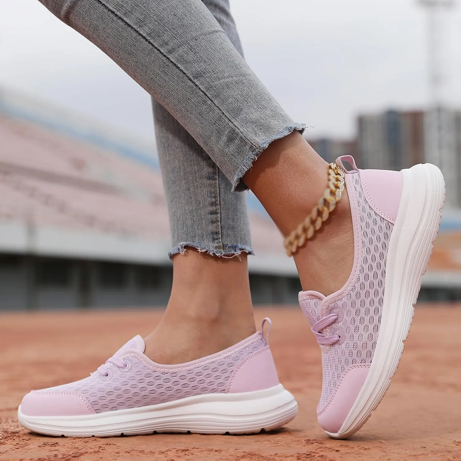Orthopedic Shoes for Women Wide Width Women's Soft Sole Mesh Comfort Orthopedic Shoes Women Arch Support Orthotic Shoe Walking Slip On Diabetic Foam Sneaker Casual Comfortable Walking Sneakers