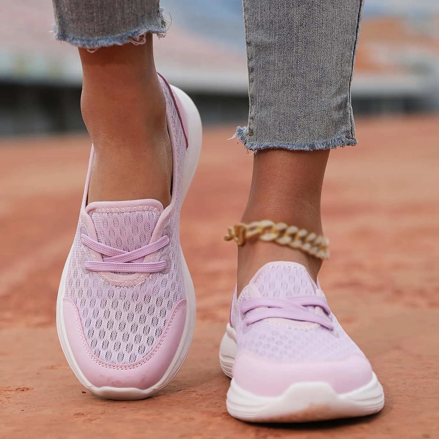 Orthopedic Shoes for Women Wide Width Women's Soft Sole Mesh Comfort Orthopedic Shoes Women Arch Support Orthotic Shoe Walking Slip On Diabetic Foam Sneaker Casual Comfortable Walking Sneakers