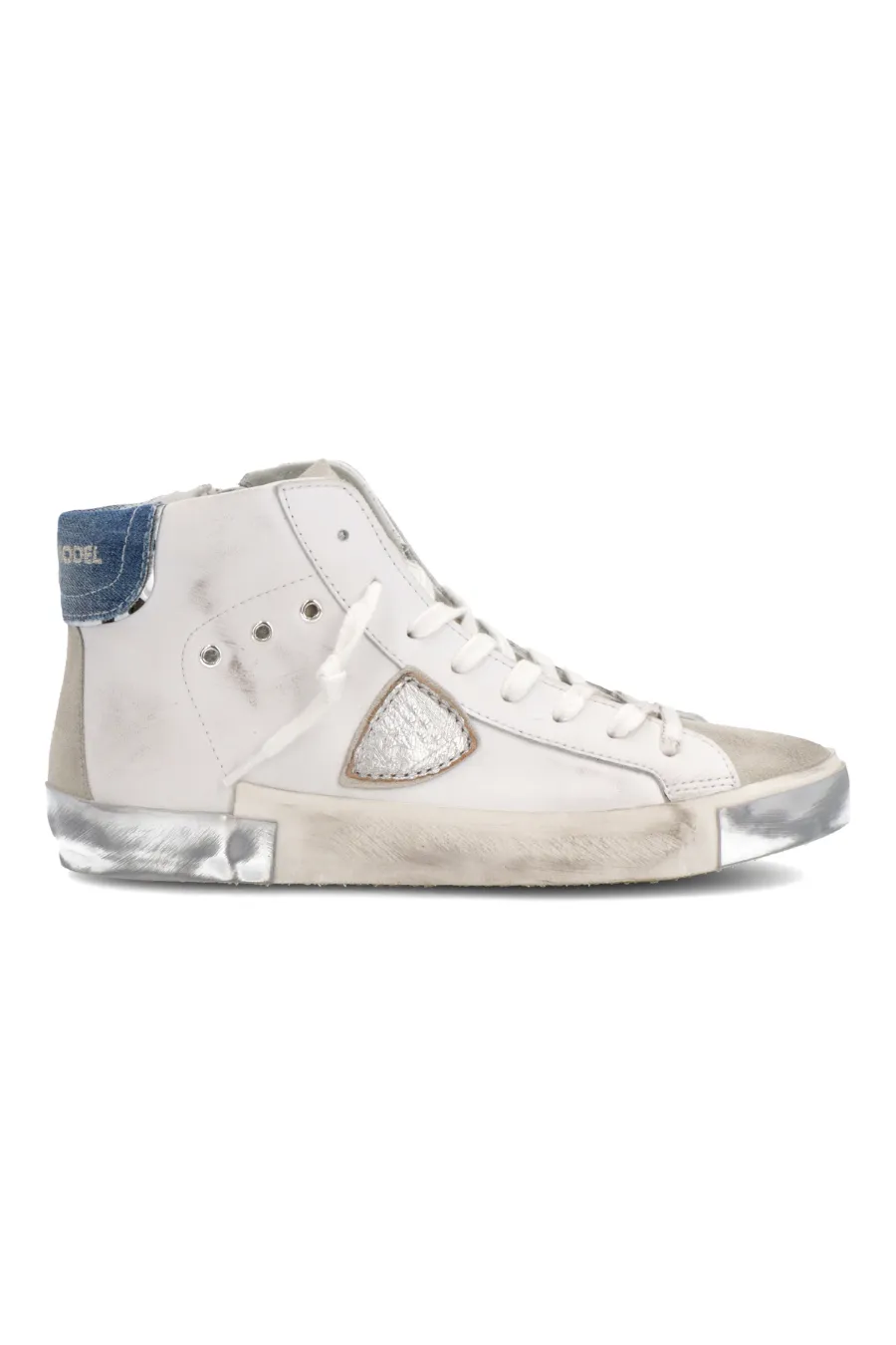 PRSX High Veau Denim Blanc