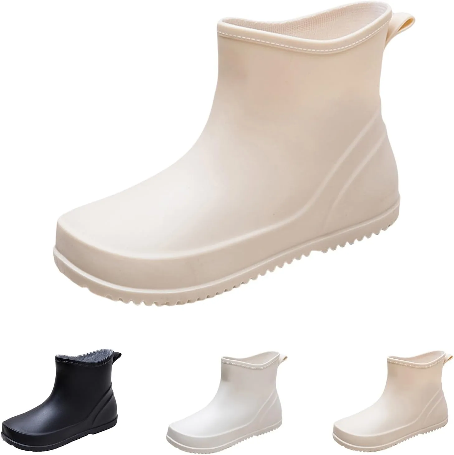 Rain Boots for Women Lightweight Warm Waterproof Rain Boots Anti-Slipping Garden Boots Rain Boots for Outdoor