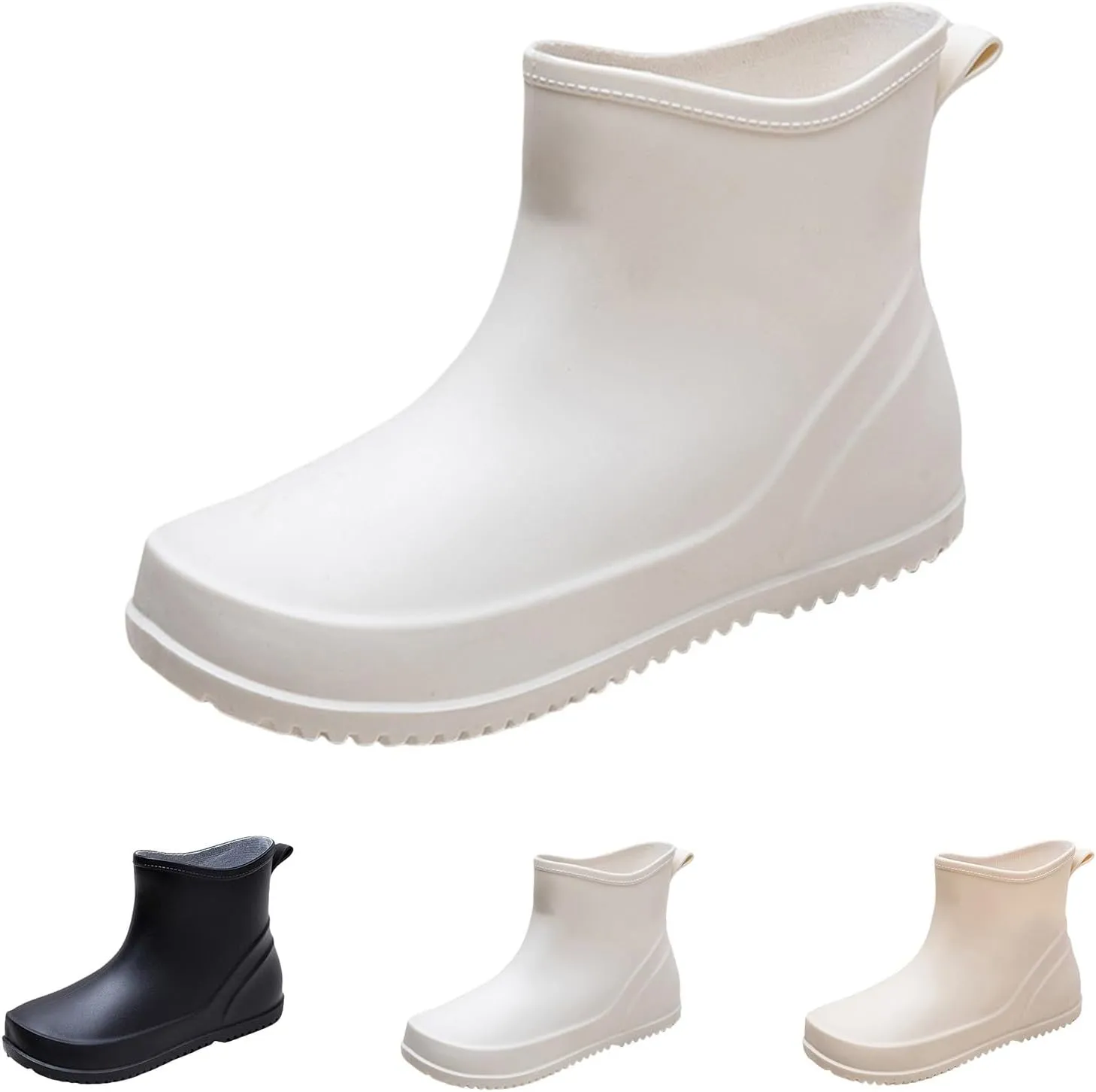 Rain Boots for Women Lightweight Warm Waterproof Rain Boots Anti-Slipping Garden Boots Rain Boots for Outdoor